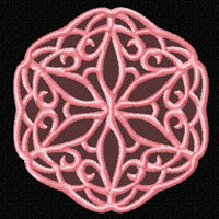 Lacy Snowflake Machine Embroidery Designs