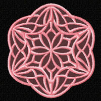 Lacy Snowflake Machine Embroidery Designs