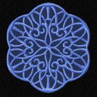 Lacy Snowflake Machine Embroidery Designs