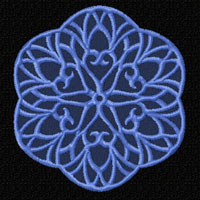 Lacy Snowflake Machine Embroidery Designs