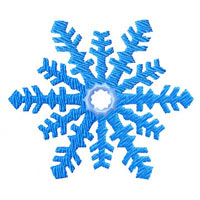 Snowflake Machine Embroidery design