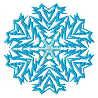 Snowflakes 10 Machine Embroidery designs set 4x4