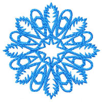 Snowflake Machine Embroidery design
