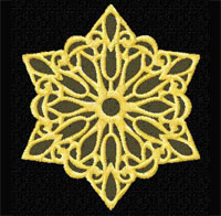 Snowflake Machine Embroidery design