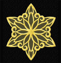 Snowflake Machine Embroidery design