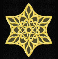 Snowflake Machine Embroidery design