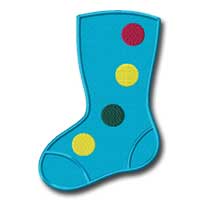 Christmas Stockings  Machine Embroidery Designs