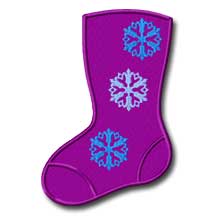 Christmas Stockings  Machine Embroidery Designs