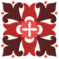 Square Quilt Block Machine Embroidery design