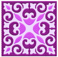 Square Quilt Block Machine Embroidery design