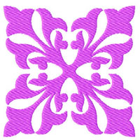 Square Quilt Block Machine Embroidery design