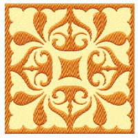 Square Quilt Block Machine Embroidery design