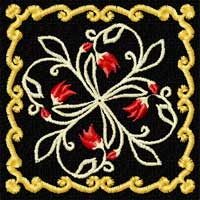 Square Quilt Blocks Machine Embroidery Designs