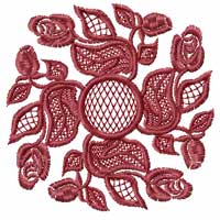 Roses Motifs  Quilt Blocks Machine Embroidery Designs