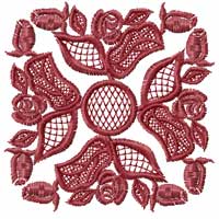 Roses Motifs  Quilt Blocks Machine Embroidery Designs
