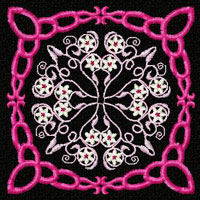 Flowers Motifs Quilt Blocks Machine Embroidery Designs
