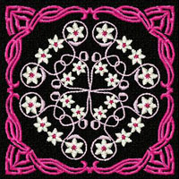 Flowers Motifs Quilt Blocks Machine Embroidery Designs