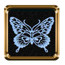 Butterfly Ornaments Machine Embroidery Designs set