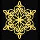 12 Standalone Lace Snowflakes Machine  Embroidery Designs