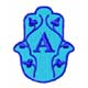 Hamsa Font Machine Embroidery Designs Set