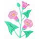 Bluebells Flowers Machine Embroidery Designs set