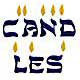 Candles Alphabet Hebrew Style Font Machine Embroidery Designs