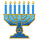 Judaica - Shabbath Applique Embroidery Designs set