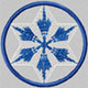 Stars of David quilt blocks machine embroidery designs