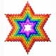 Stars of David 12 Machine Embroidery Designs set