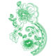 Rose and Borders Machine Embroidery Designs