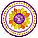 Sunflowers Tablewear Machine Embroidery Designs set