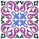 Tiles Square Quilt Blocks