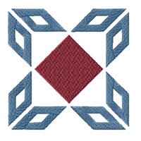 Square Quilt Block Machine Embroidery design