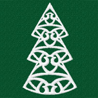 Spruce Tree Machine Embroidery design