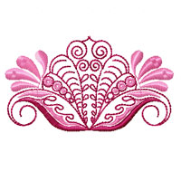 Vingette Machine Embroidey Design