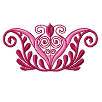 Vingette Machine Embroidey Design