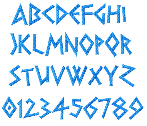 Free Redwork Alphabet Patterns A through G - Redwork Alphabet